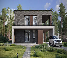 Дом хай-тек в КП Зиккурат