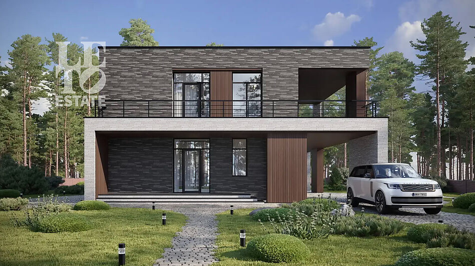 Дом хай-тек в КП Зиккурат