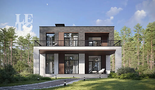 Дом хай-тек в КП Зиккурат