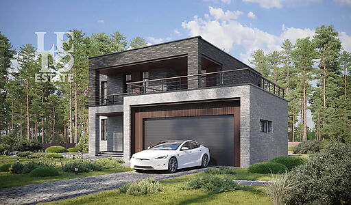 Дом хай-тек в КП Зиккурат