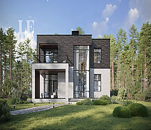 Дом хай-тек в КП Зиккурат