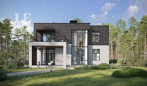 Дом хай-тек в КП Зиккурат