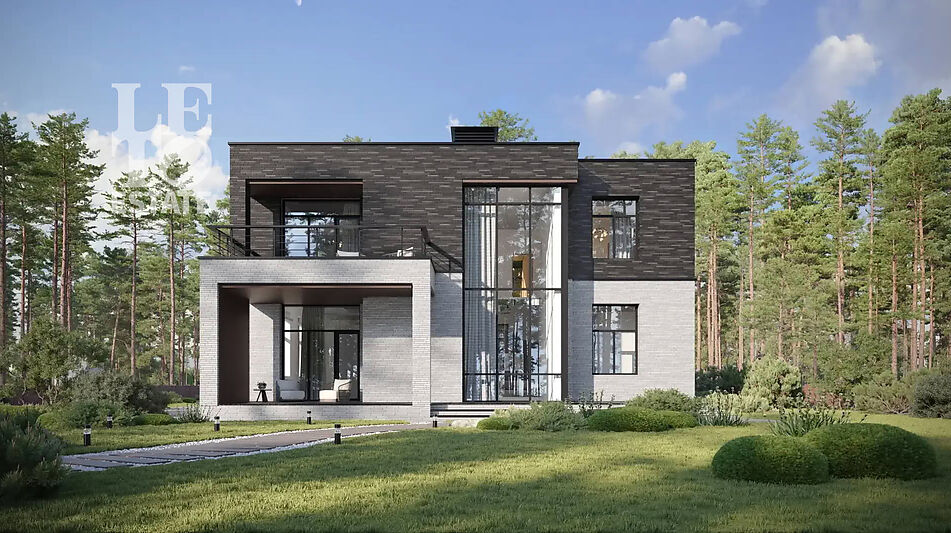 Дом хай-тек в КП Зиккурат