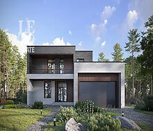 Дом хай-тек в КП Зиккурат