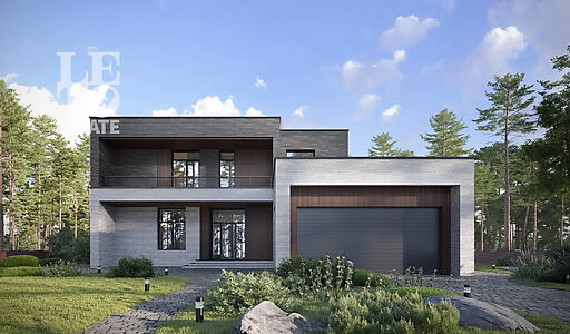 Дом хай-тек в КП Зиккурат