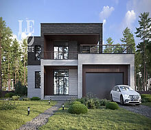 Дом хай-тек в КП Зиккурат