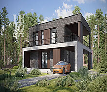 Дом хай-тек в КП Зиккурат