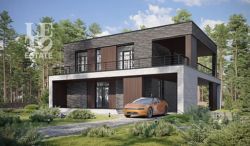 Дом хай-тек в КП Зиккурат