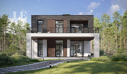 Дом хай-тек в КП Зиккурат