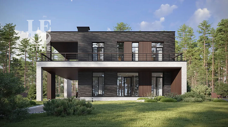 Дом хай-тек в КП Зиккурат