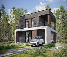 Дом хай-тек в КП Зиккурат