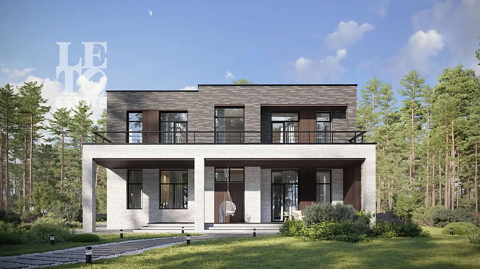 Дом хай-тек в КП Зиккурат