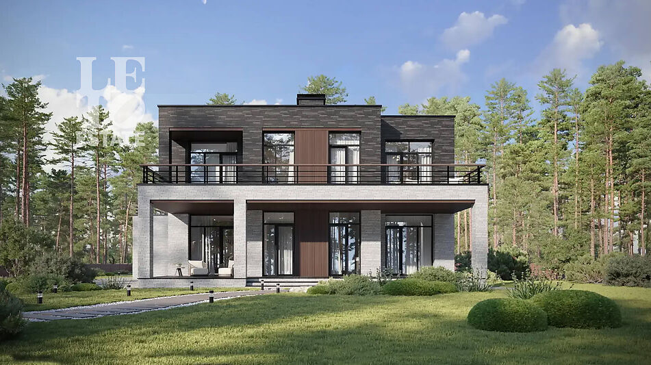 Дом хай-тек в КП Зиккурат