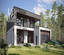 Дом хай-тек в КП Зиккурат