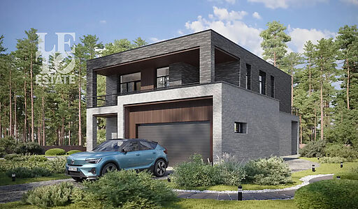 Дом хай-тек в КП Зиккурат