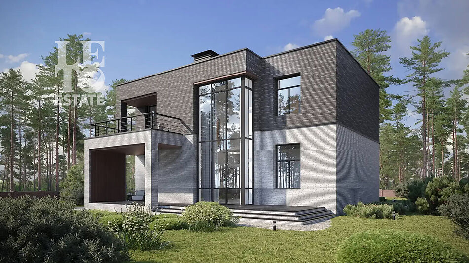 Дом хай-тек в КП Зиккурат