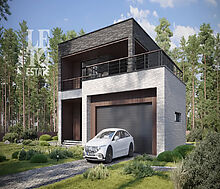 Дом хай-тек в КП Зиккурат