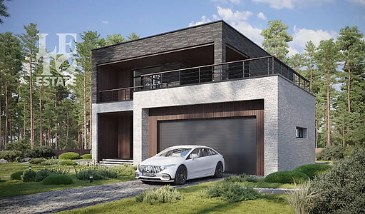 Дом хай-тек в КП Зиккурат