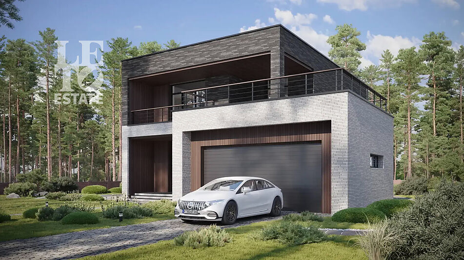 Дом хай-тек в КП Зиккурат