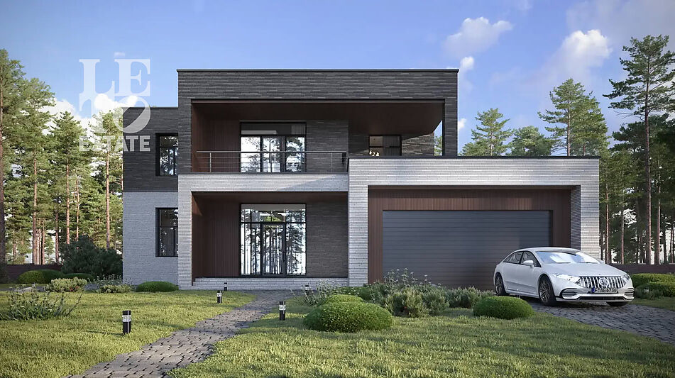 Дом хай-тек в КП Зиккурат