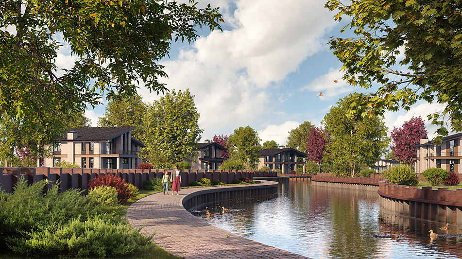 Дом хай-тек в КП Зиккурат