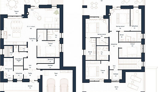 Дом хай-тек в КП Зиккурат