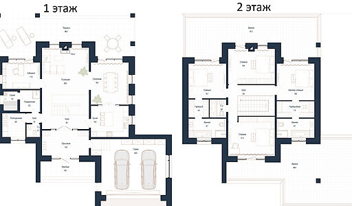 Дом хай-тек в КП Зиккурат