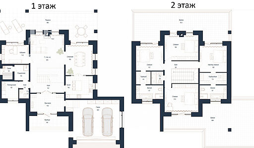 Дом хай-тек в КП Зиккурат