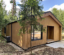 Дом в лесу в Аксаково Форест клуб