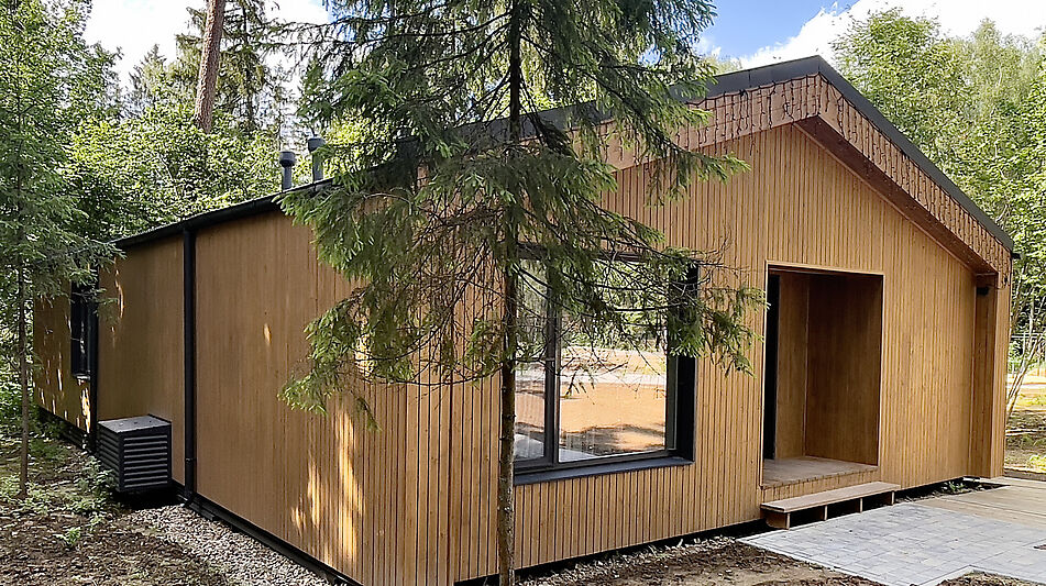 Дом в лесу в Аксаково Форест клуб