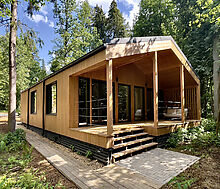 Дом в лесу в Аксаково Форест клуб