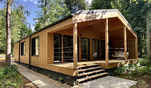 Дом в лесу в Аксаково Форест клуб