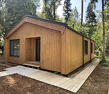 Дом в лесу в Аксаково Форест клуб