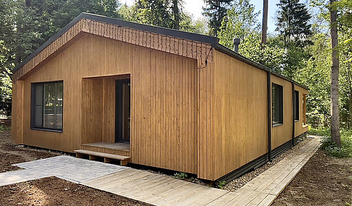 Дом в лесу в Аксаково Форест клуб