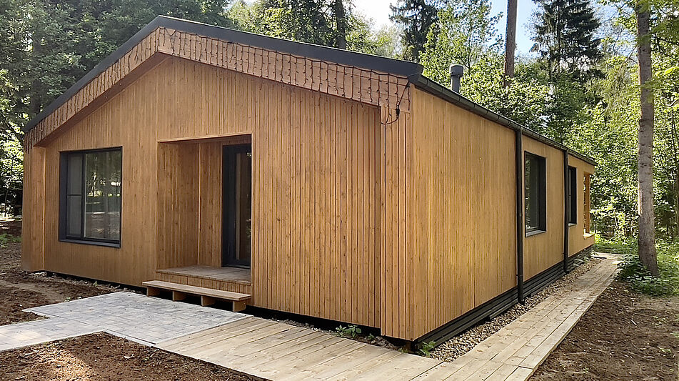 Дом в лесу в Аксаково Форест клуб