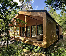 Дом в лесу в Аксаково Форест клуб