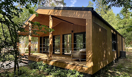 Дом в лесу в Аксаково Форест клуб