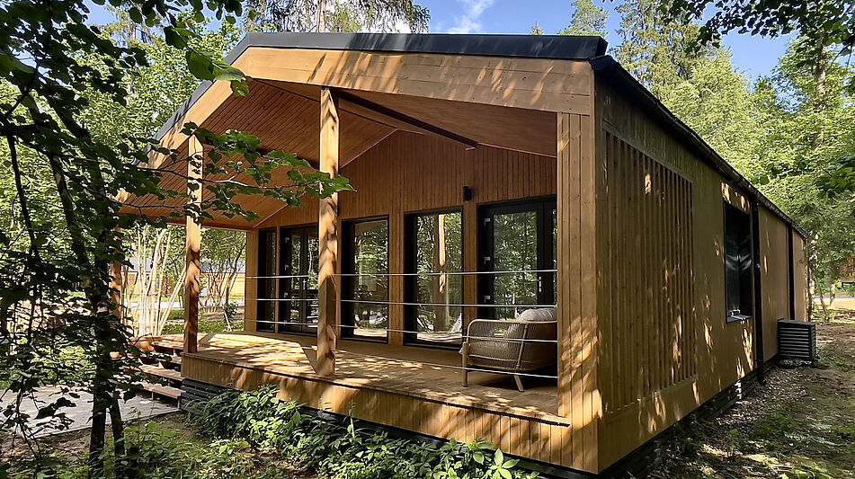 Дом в лесу в Аксаково Форест клуб