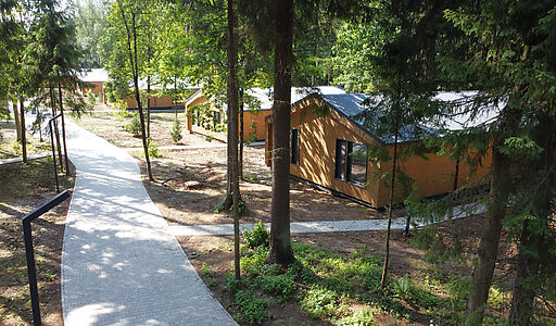 Дом в лесу в Аксаково Форест клуб