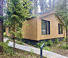 Дом в лесу в Аксаково Форест клуб