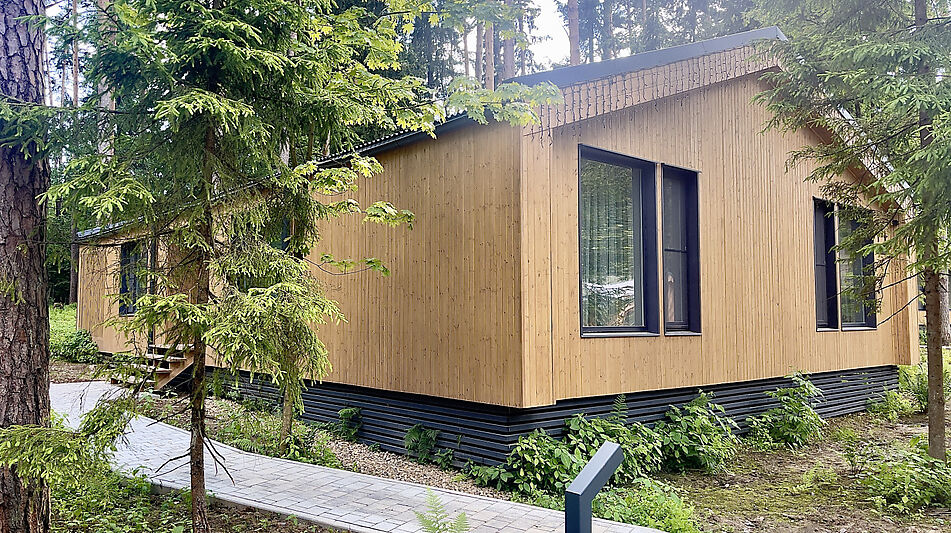 Дом в лесу в Аксаково Форест клуб