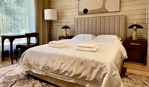 Дом в лесу в Аксаково Форест клуб