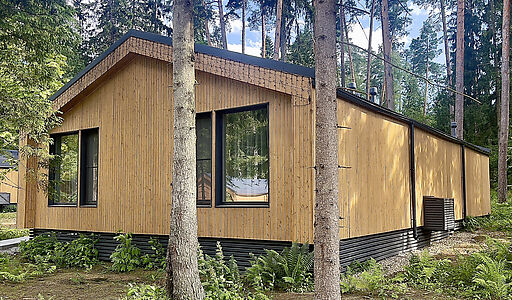 Дом в лесу в Аксаково Форест клуб