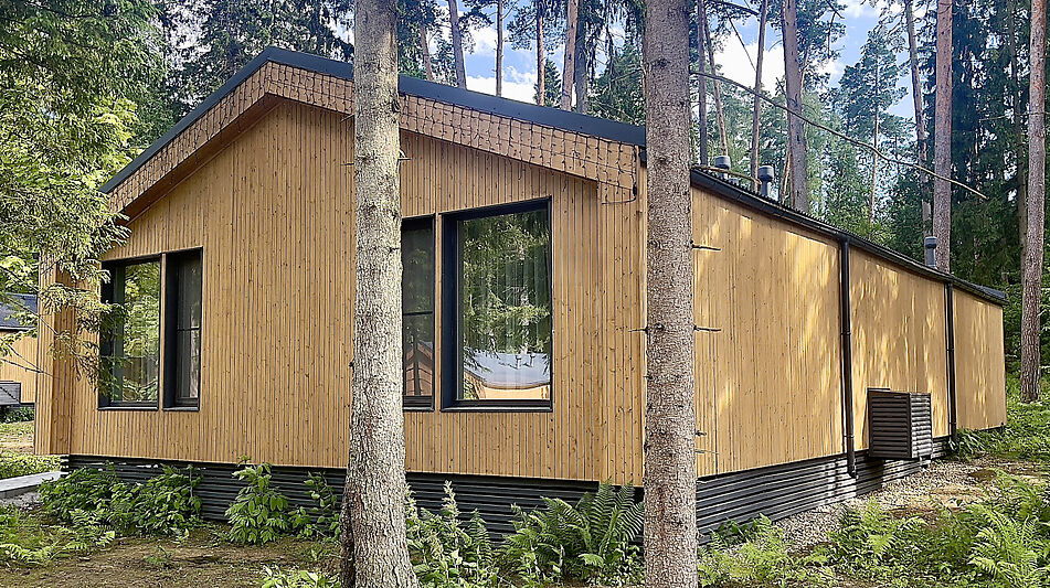 Дом в лесу в Аксаково Форест клуб