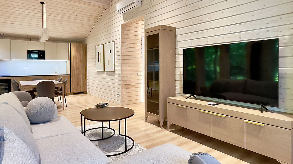 Дом в лесу в Аксаково Форест клуб