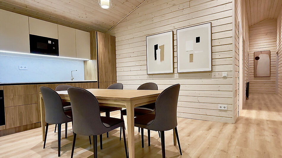 Дом в лесу в Аксаково Форест клуб