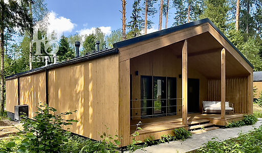 Дом в лесу в Аксаково Форест клуб