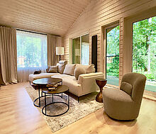 Дом в лесу в Аксаково Форест клуб