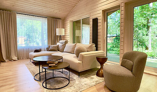 Дом в лесу в Аксаково Форест клуб