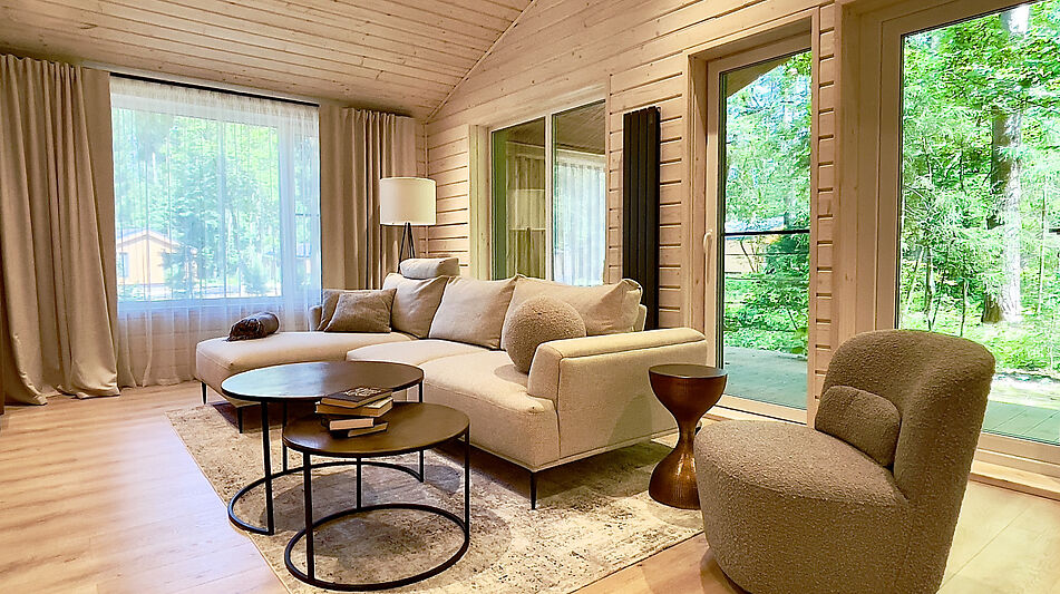 Дом в лесу в Аксаково Форест клуб